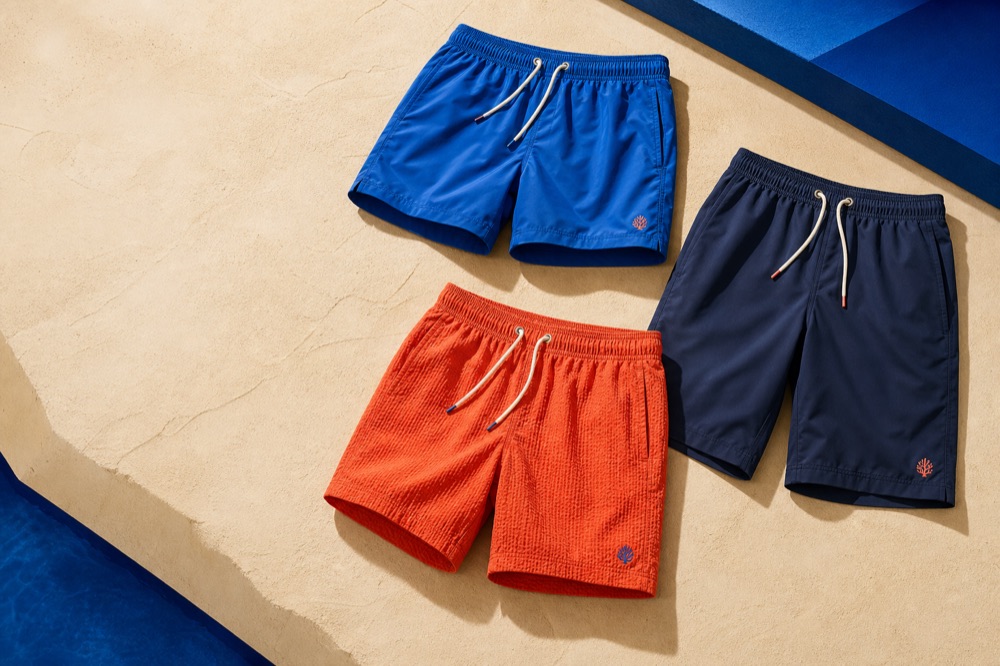 Custom board shorts preview